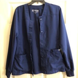Grey’s Anatomy navy lab scrub jacket
